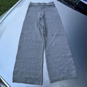 Grey super soft stretchy Zara knit trousers sweatpants